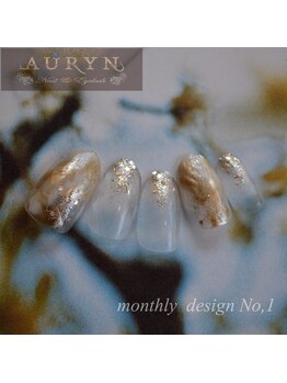 アウリン(AURYN)/9月限定monthly design No,1