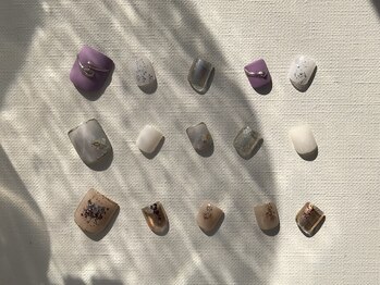 ネイルデコ(nail DECO)/フット　定額　ニュアンスプラス