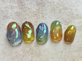 夏を感じる涼し気グラデーション