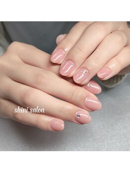 シンイサロン(shini salon)/＃オフェスネイル#シンプル