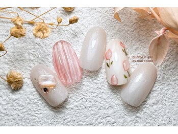 ニュアンスチューリップネイル