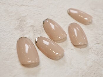 ミンクスタイル 浜松町店/シルバースキニーフレンチ×ホロ