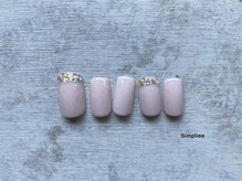 シンプリー ネイルアンドアイラッシュ 祖師谷大蔵店(Simpliee Nail&Eyelash)/ストーンネイル