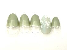 ネイルサロン アビー グランデュオ蒲田店(abbie)/シースルーレース¥13244