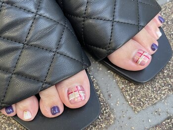 シェリ バイ リッシュ(Cheri by RICHE)/チェックネイル