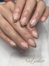 ネイルジュリエ(Nail julier)/大人フレンチ