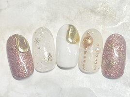 クリスマスネイル