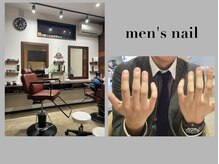 マニッシュ(Manish)/【メンズネイル】クリアジェル