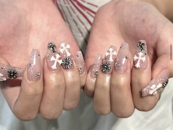 アクト(ACT)の写真/やりたいデザイン、憧れのネイルも思いのまま♪パーツ付け放題コースでとことんこだわる欲張りおしゃれ◎