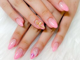 ベイビーピンク/グラデーション