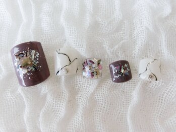 ネイリシャス(NAILICIOUS)/渋めカラーで秋色にシフト！