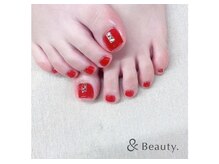 ビーネイル 立川店(B'Nail)/フットネイル★親指アート