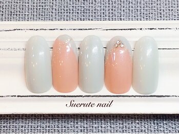 スエルテ ネイルサロン 北千住店/シンデレラネイル ¥7000