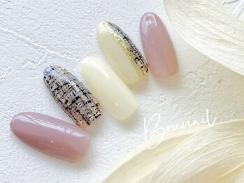 ネイルアンドアイラッシュ ボネール 銀座店(lash Bounail)/エレ ツイード 8980円