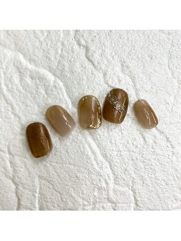 ネイルサロン アミ(Amie)/ニュアンスミラーネイル