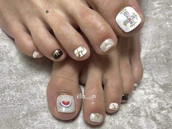 エル(elu)/パラジェル 手書きネイル