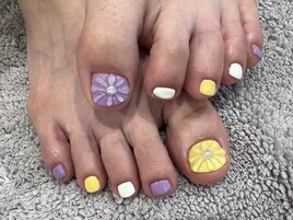 フットネイル/フラワー