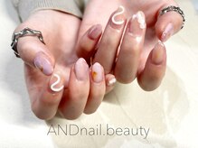 アンドネイル ビューティー(AND nail,beauty)/春ネイル/ニュアンス/藤沢