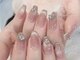 エムプラスネイル 新宿(M+Nail)の写真/《満足度◎》毎月変わるデザインは<ワンホンorニュアンス>から選択可能♪持ち込み画像OK！