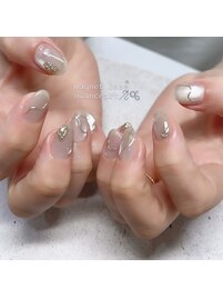 グレージュマグネットアート