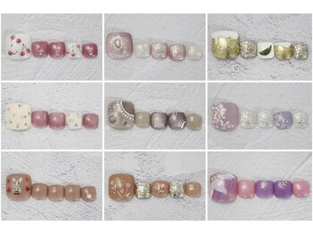 アイラッシュアンドネイルサロン クレアラルーチェ 広島本店(Crea la Luce)/【フット】イベント定額1