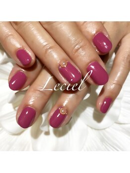 ルシエル(LeCiel)/シンプルオフィスネイル
