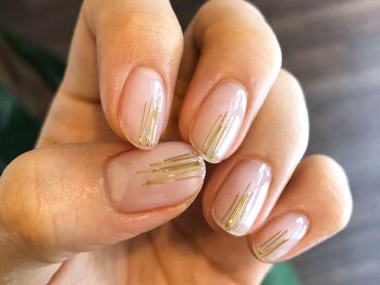 オーラリー ネイル アート メゾン(ORRERY nail art maison)/ハンド / ゴールドワイヤー