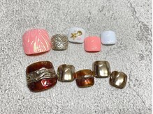 アメリ ネイル(Ameri nail)/フット定額ネイル¥8800