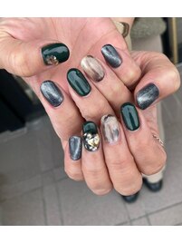 ☆濃いめカラーネイル☆