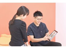 いわくら肩甲骨 骨盤接骨院BTG 一宮千秋/カウンセリング