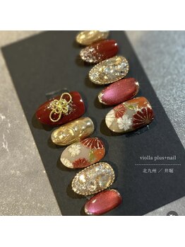 ヴィオラプラス(violla Plus+)/成人式ネイルチップ