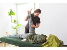 キナリ(Kinari)の雰囲気（もみほぐし・ストレッチ等組合せ☆歪みを整え、コリをほぐします）