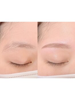 アイブロウメニューがあるサロン