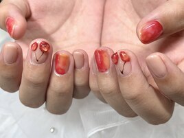 オフィスシンプルネイル
