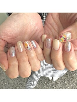 サランネイル(sarang nail.)/2本アート