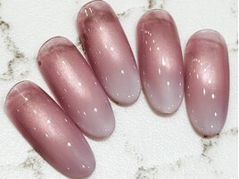 ベイビーブーマー ピンクネイル