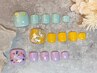 【サンプルデザインたくさん！】Foot　シンプルアート定額デザイン