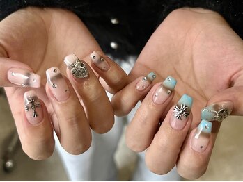 ネイルアヴァンス 京橋店(Nail AVANCE.)の写真/デザイン持ち込み&手描きArt◎【オフ無料★フォトギャラ掲載のデザインから選べるサンプルコース¥7150】