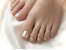 foot【初回/オフ無料】ミラーネイルワンカラー【シャンプー込】¥6500