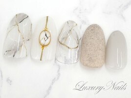大理石風＊ニュアンスNail