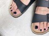 【新】【メンズFoot】ワンカラーネイル♪オフ込¥5980