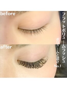アイラッシュ ティアム(Eyelash Tiam)/フラットボリュームラッシュ