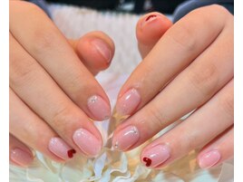 ワンホンハートネイル