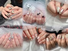 モナートドゥ(Monartdeux)の雰囲気（大人可愛い、綺麗めニュアンス、キラキラネイル★）