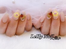 レヒネイル(LeHy nail)/てんとう虫ネイル