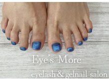 アイズモア 国立店(Eye's More)/ブルーパールフットネイル