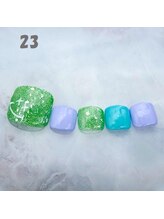 はあとねいる 町田店/フットネイル：No.23