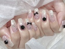 モカ 心斎橋(moca by Lee)/【Aina】キラキラネイルネイル