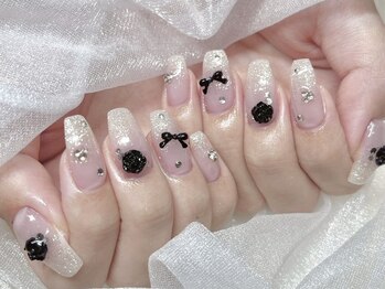 モカ 心斎橋(moca by Lee)/【Aina】キラキラネイルネイル