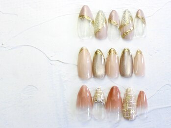 グラシア 赤羽店(GRACIA)の写真/シンプルだからこそ際立つ、上品で洗練されたデザイン。フレンチやニュアンス、季節のデザインもお任せ◎